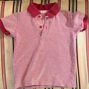 Classic Red Kids Polo Shirt